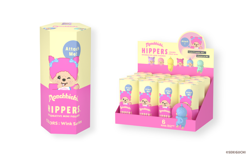 HIPPERS Monchhichi COLORS: Wink Series F9