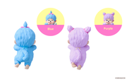 HIPPERS Monchhichi COLORS: Wink Series F9