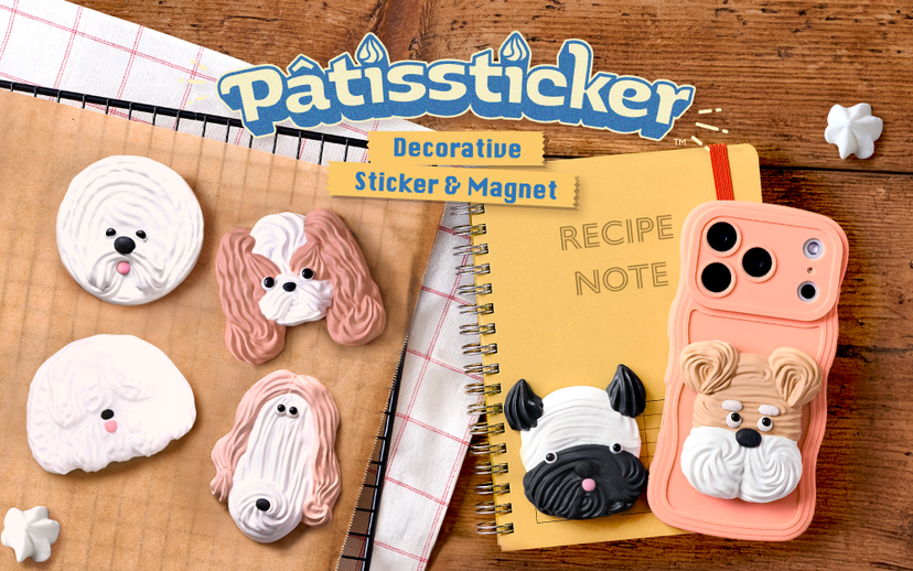 Pâtissticker Meringue Dogs Series Y3