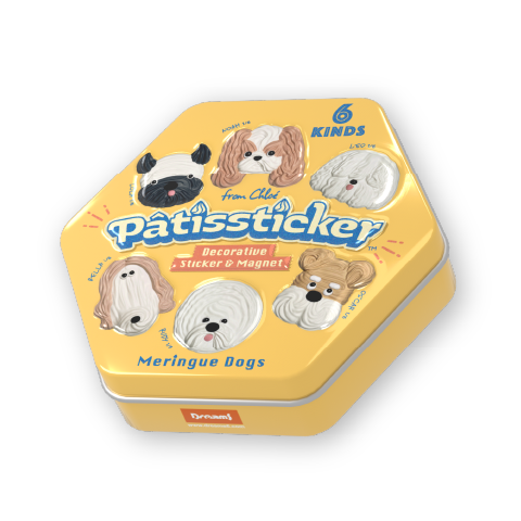 Pâtissticker Meringue Dogs Series Y3
